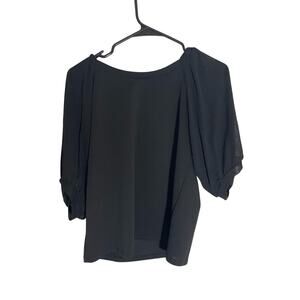 NWT Short Sleeve Mesh XS Banana Republic Top Grunge Emo Whimsy Goth Corporate